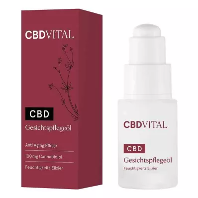 CBD VITAL Ansiktspleieolje Premium, 20 ml