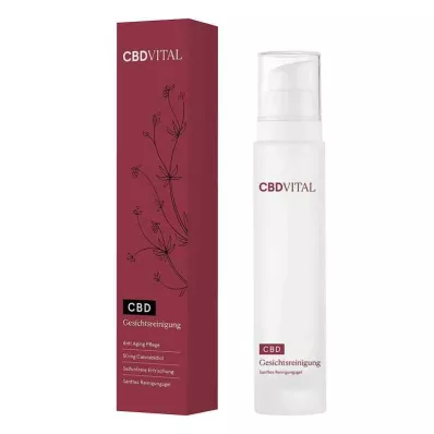 CBD VITAL Premium-løsning for ansiktsrensing, 100 ml CBD VITAL Premium-løsning for ansiktsrensing, 100 ml