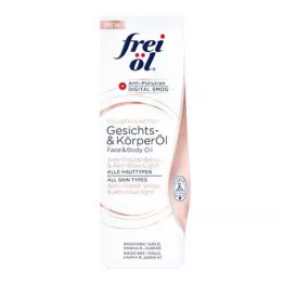 FREI ÖL Forurensningsaktiv ansikt &amp; Kroppsolje, 100 ml
