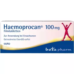 HAEMOPROCAN 100 mg filmdrasjerte tabletter, 50 stk