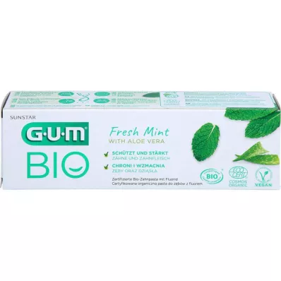 GUM Økologisk tannkrem med frisk mynte, 75 ml