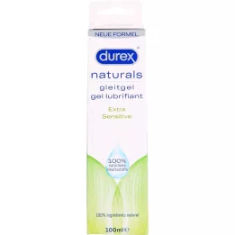 DUREX naturals smøremiddelgel ekstra sensitiv, 100 ml