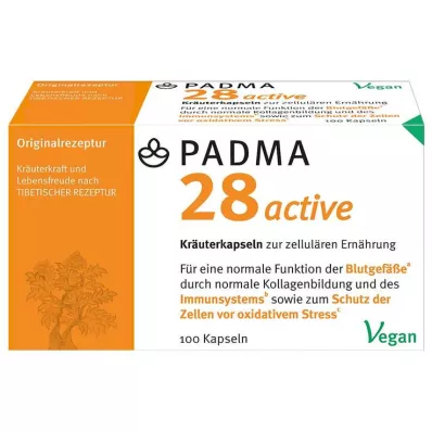 PADMA 28 aktive kapsler, 100 stk PADMA 28 aktive kapsler, 100 stk