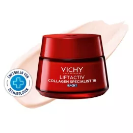 VICHY LIFTACTIV Collagen Specialist nattkrem, 50 ml