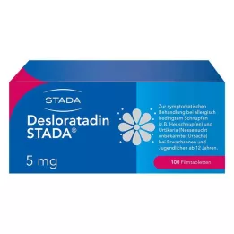 DESLORATADIN STADA 5 mg filmdrasjerte tabletter, 100 stk