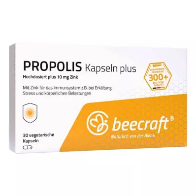 BEECRAFT Propolis Capsules Plus, 30 kapsler