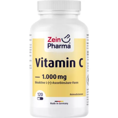 VITAMIN C 1000 mg ZeinPharma Kapsler, 120 kapsler