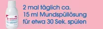 Instructions for use for Kamistad® munnvann for tannkjøttbetennelse og kreftsår, 150 ml - 5