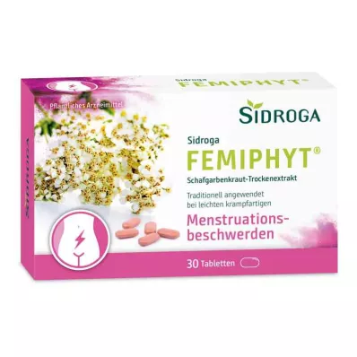 Sidroga Femiphyte 250 mg filmdrasjerte tabletter (30 stk) Sidroga Femiphyte 250 mg filmdrasjerte tabletter (30 stk)