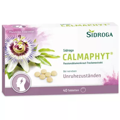 SIDROGA CalmaPhyt 425 mg belagte tabletter, 40 stk