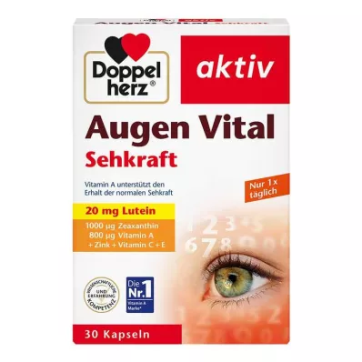 Doppelherz Eyes Vital Vision Kapsler, 30 stk Doppelherz Eyes Vital Vision Kapsler, 30 stk