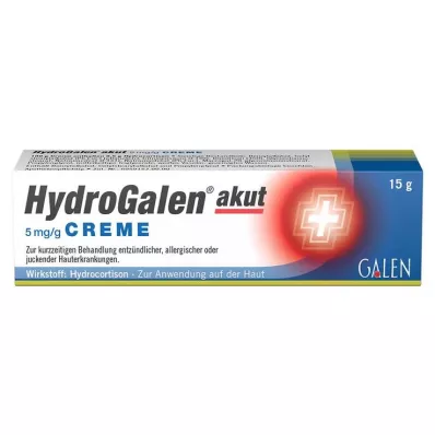 HYDROGALEN akutt 5 mg/g krem, 15 g HYDROGALEN akutt 5 mg/g krem, 15 g