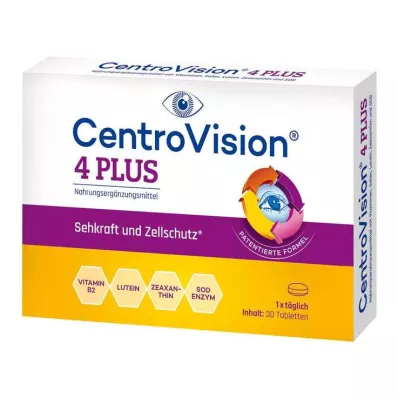 CENTROVISION 4 PLUS tabletter, 30 stk
