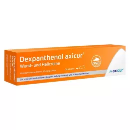 DEXPANTHENOL axicur sår- og helingskrem 50 mg/g, 50 g