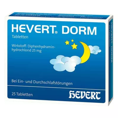 HEVERT DORM Tabletter, 25 stk HEVERT DORM Tabletter, 25 stk