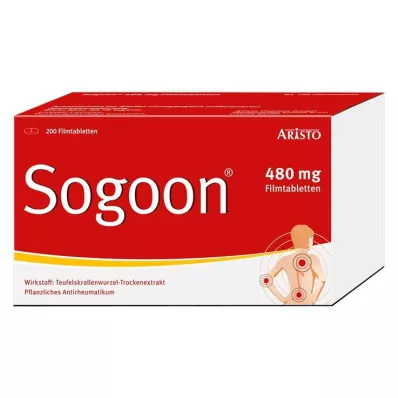 SOGOON 480 mg filmdrasjerte tabletter, 200 stk SOGOON 480 mg filmdrasjerte tabletter, 200 stk
