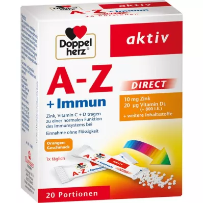 DOPPELHERZ A-Z+Immun DIRECT Pellets, 20 stk