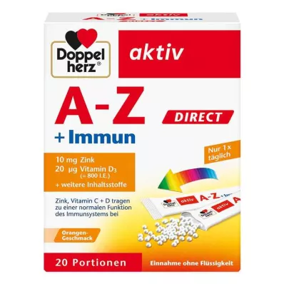 DOPPELHERZ A-Z+Immun DIRECT Pellets, 20 stk DOPPELHERZ A-Z+Immun DIRECT Pellets, 20 stk