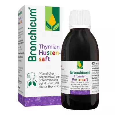 BRONCHICUM Timian hostesirup, 200 ml BRONCHICUM Timian hostesirup, 200 ml