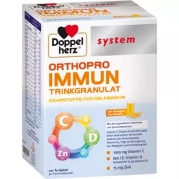 DOPPELHERZ Orthopro Immun Trinkgranulat-system, 30 stk