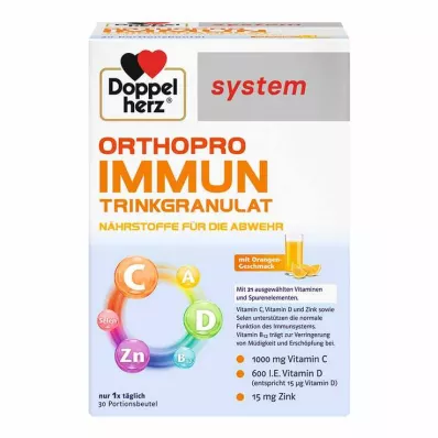 Doppelherz Orthopro Immune drikkegranulatsystem, 30 stk