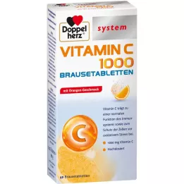 DOPPELHERZ C-vitamin 1000 system brusetabletter, 40 stk