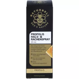 NATURBELL Halsspray med propolis &amp; Halsspray, 20 ml