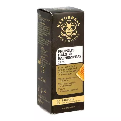 NATURBELL Halsspray med propolis & Halsspray, 20 ml NATURBELL Halsspray med propolis & Halsspray, 20 ml