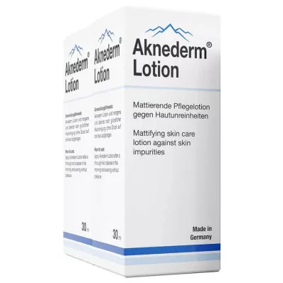 AKNEDERM Lotion, 2X30 ml