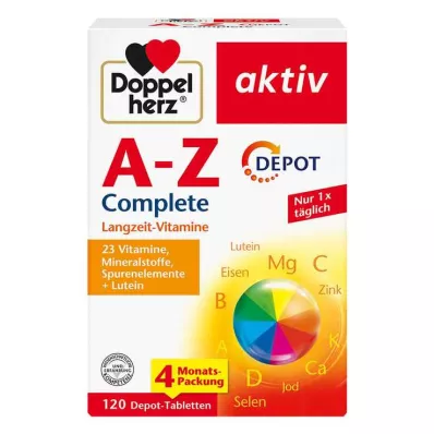 Doppelherz A-Z Complete Depot tabletter, 120 stk Doppelherz A-Z Complete Depot tabletter, 120 stk