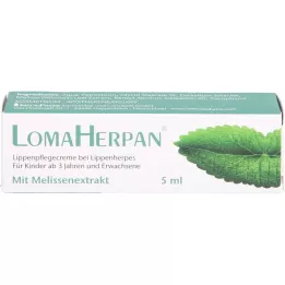 LOMAHERPAN Leppepleiekrem med sitronmelisseekstrakt, 5 ml