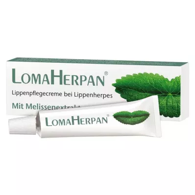 LOMAHERPAN Leppepleiekrem med sitronmelisseekstrakt, 5 ml LOMAHERPAN Leppepleiekrem med sitronmelisseekstrakt, 5 ml