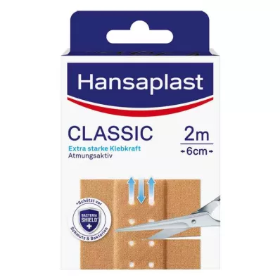 HANSAPLAST Klassisk gips 6 cmx2 m, 1 stk