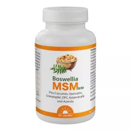 BOSWELLIA MSM forte Dr. Jacobs tabletter, 90 stk
