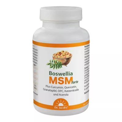 BOSWELLIA MSM forte Dr. Jacobs tabletter, 90 stk