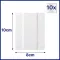 HANSAPLAST Sensitiv gips allergivennlig 8 cmx1 m, 1 stk