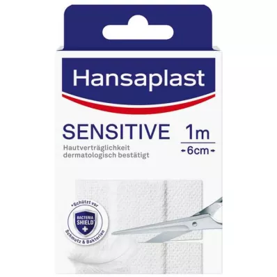 HANSAPLAST Sensitiv gips allergivennlig 6 cmx1 m, 1 stk HANSAPLAST Sensitiv gips allergivennlig 6 cmx1 m, 1 stk