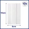 HANSAPLAST Sensitiv gips allergivennlig 6 cmx1 m, 1 stk