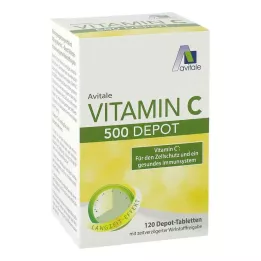 VITAMIN C 500 mg depottabletter, 120 stk