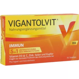 VIGANTOLVIT Immune filmdrasjerte tabletter, 30 stk