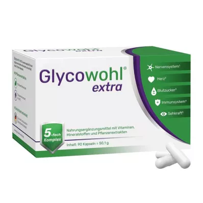 GLYCOWOHL ekstra kapsler, 90 stk GLYCOWOHL ekstra kapsler, 90 stk