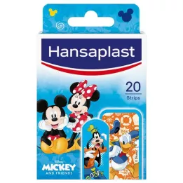 HANSAPLAST Gipsstrimler Mickey for barn & Friends, 20 stk