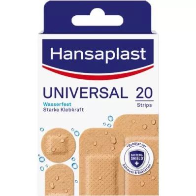 HANSAPLAST Universal gipslister, vanntett, 20 stk