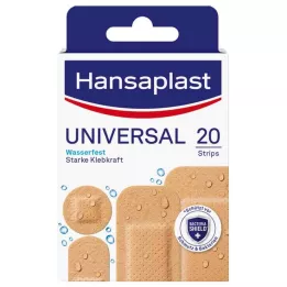 HANSAPLAST Universal gipslister, vanntett, 20 stk