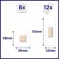 Instructions for use for Hansaplast Aqua Protect gipslister, 20 stk - 2