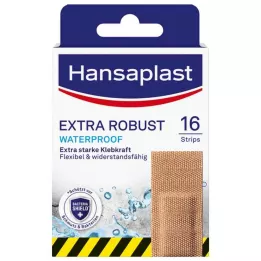 HANSAPLAST ekstra robuste, vanntette gipslister, 16 stk
