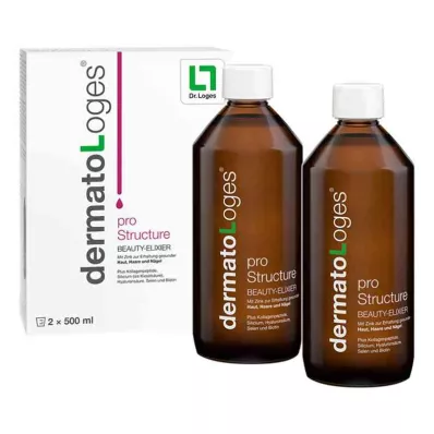 dermatoLoges proStructure - silisium, kollagen og hyaluronsyre (2x500 ml) dermatoLoges proStructure - silisium, kollagen og hyaluronsyre (2x500 ml)