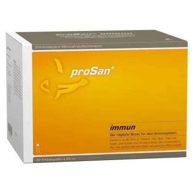 PROSAN drikkeampuller for immunforsvar, 30X25 ml