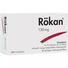 RÖKAN 120 mg filmdrasjerte tabletter, 120 stk