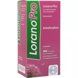 LORANOPRO 0,5 mg/ml Oral oppløsning, 100 ml
